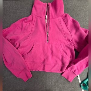 Lululemon Scuba Oversized Funnel Neck Half-Zip,size XS/S